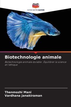 portada Biotechnologie animale (en Francés)