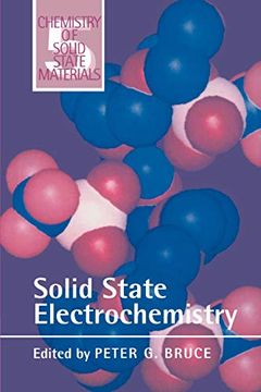 portada Solid State Electrochemistry Paperback (Chemistry of Solid State Materials) (en Inglés)