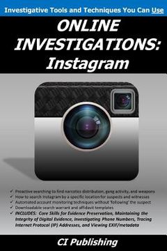 portada Online Investigations: Instagram (en Inglés)