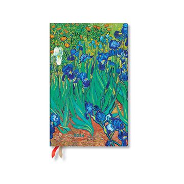 portada Paperblanks | 2024 van Gogh's Irises | 12-Month Flexi | Maxi | Horiztonal | 176 pg | 100 gsm 