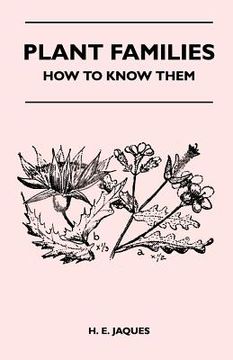 portada plant families - how to know them (en Inglés)