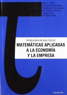 portada Problemas Resueltos de Matemáticas Aplicadas a la Economía y la Empresa (in Spanish)