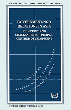 portada Government-Ngo Relations in Asia: Prospects and Challenges for People-Centred Development (International Political Economy Series) (en Inglés)