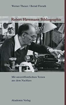 portada Robert Havemann Bibliographie (en Alemán)