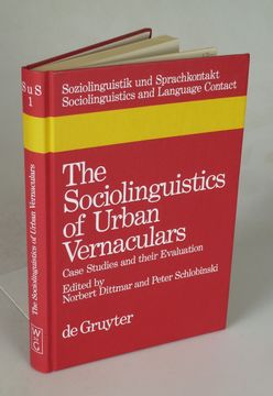 portada The Sociolinguistics of Urban Vernaculars. (in English)