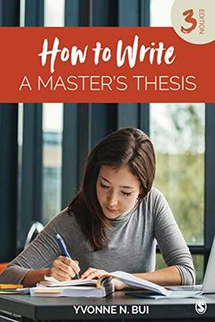 portada How to Write a Master′S Thesis (en Inglés)