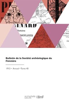 portada Bulletin de la Société Archéologique Du Finistère