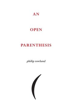 portada An Open Parenthesis (en Inglés)