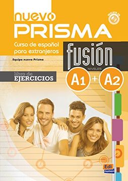 portada Nuevo Prisma Fusión a1, a2: Libro de Ejercicios: Curso de Español Para Extranjeros (in Spanish)