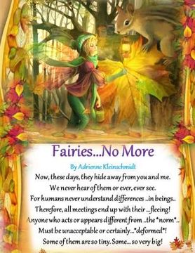 portada Fairies...No More (en Inglés)