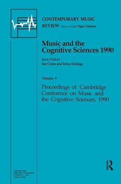 portada Music and the Cognitive Sciences 1990 (en Inglés)