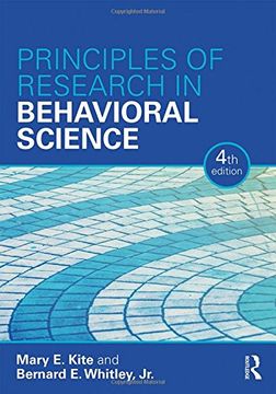 portada Principles of Research in Behavioral Science: Fourth Edition (en Inglés)