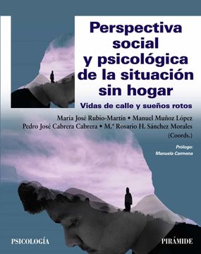 portada Perspectiva Social y Psicológica de la Situación sin Hogar: Vidas de Calle y Sueños Rotos (Psicología) (in Spanish)