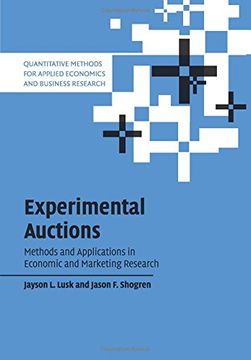 portada Experimental Auctions Paperback: Methods and Applications in Economic and Marketing Research (Quantitative Methods for Applied Economics and Business Research) (en Inglés)