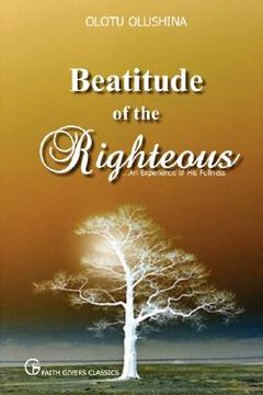 portada beatitude of the righteous (en Inglés)