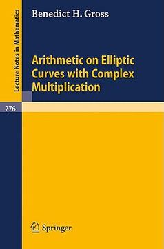 portada arithmetic on elliptic curves with complex multiplication (en Inglés)