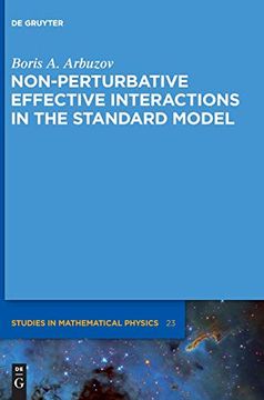 portada Non-Perturbative Effective Interactions in the Standard Model (de Gruyter Studies in Mathematical Physics) (in English)