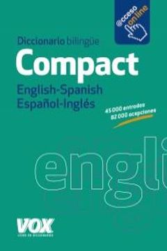 portada Diccionario Compact English-Spanish / Español-Inglés (Vox - Lengua Inglesa - Diccionarios Generales)