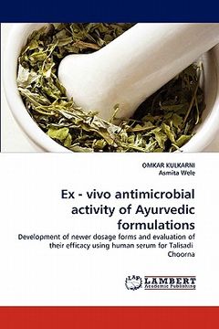 portada ex - vivo antimicrobial activity of ayurvedic formulations