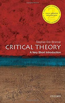 portada Critical Theory: A Very Short Introduction (Very Short Introductions) (en Inglés)