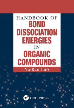 portada handbook of bond dissociation energies in organic compounds (en Inglés)
