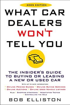 portada What car Dealers Won't Tell you: Revised Edition (en Inglés)