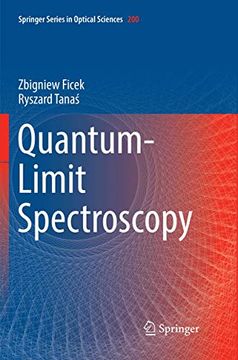 portada Quantum-Limit Spectroscopy (Springer Series in Optical Sciences, 200) (in English)