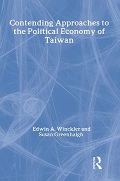 portada Contending Approaches to the Political Economy of Taiwan (en Inglés)