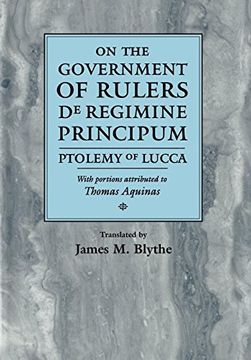 portada On the Government of Rulers: De Regimine Principum (The Middle Ages Series) (en Inglés)