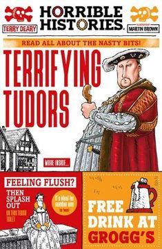 portada Terrifying Tudors (Horrible Histories) (en Inglés)