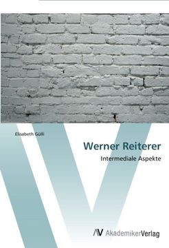 portada Werner Reiterer: Intermediale Aspekte