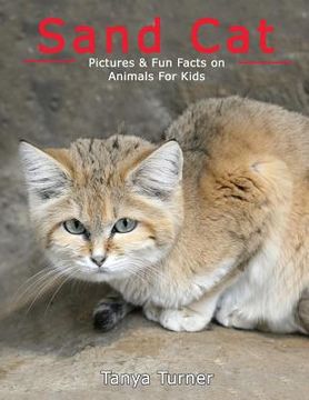 portada Sand Cat: Pictures & Fun Facts on Animals For Kids (en Inglés)