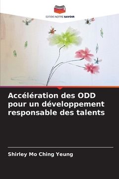 portada Accélération des ODD pour un développement responsable des talents (in French)
