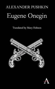 portada Eugene Onegin: A Novel in Verse (Anthem Cosmopolis Writings)