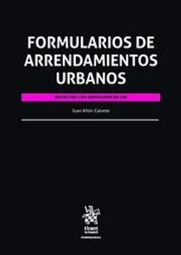 portada Formularios de Arrendamientos Urbanos