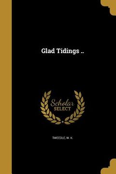 portada Glad Tidings .. (in English)