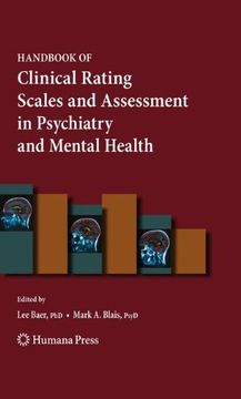 portada Handbook of Clinical Rating Scales and Assessment in Psychiatry and Mental Health (Current Clinical Psychiatry) (en Inglés)
