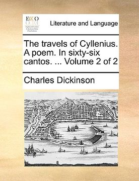 portada the travels of cyllenius. a poem. in sixty-six cantos. ... volume 2 of 2 (en Inglés)