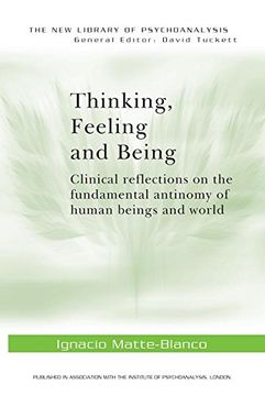 portada Thinking, Feeling, and Being (en Inglés)