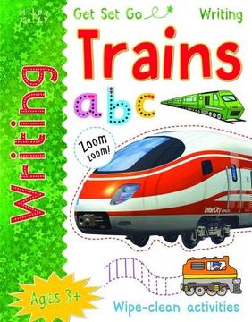 portada Get Set Go Writing: Trains