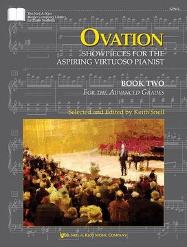 portada Gp612 - Ovation - Showpieces for the Aspiring Virtuoso Pianist - Book 2 (en Inglés)