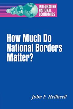 portada How Much do National Borders Matter? (en Inglés)