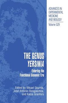 portada The Genus Yersinia: Entering the Functional Genomic Era (en Inglés)