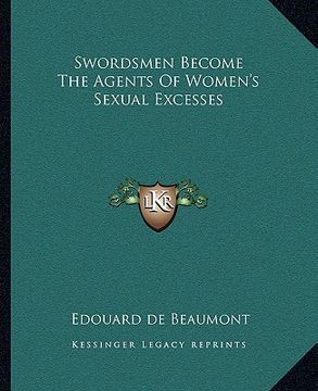 portada swordsmen become the agents of women's sexual excesses (in English)