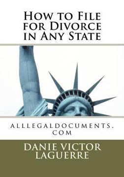 portada how to file for divorce in any state (en Inglés)