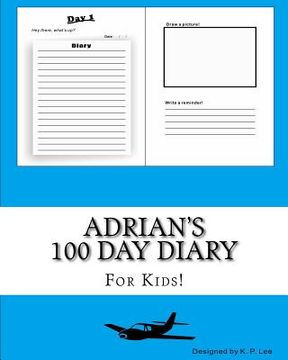 portada Adrian's 100 Day Diary (en Inglés)
