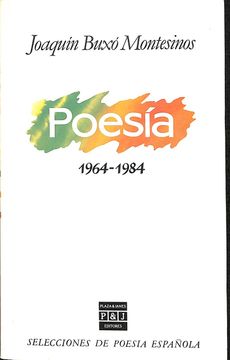 portada Poesía 1964-1984.