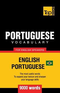 portada Portuguese vocabulary for English speakers - English-Portuguese - 9000 words: Brazilian Portuguese