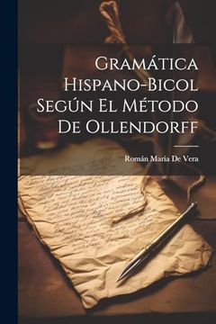 portada Gramática Hispano-Bicol Según el Método de Ollendorff
