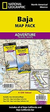 portada Baja: Map Pack - National Geographic Adventure Map (in English)